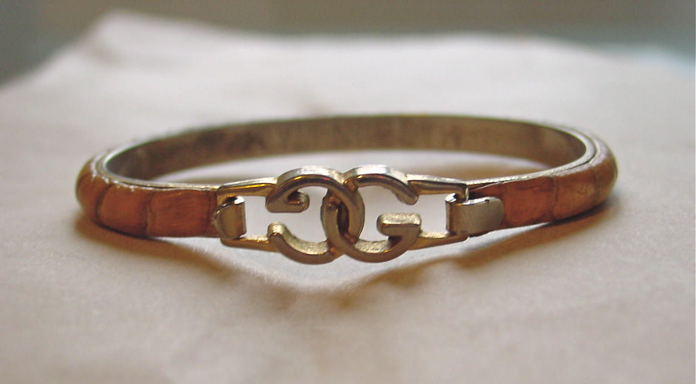 gucci snakeskin bracelet